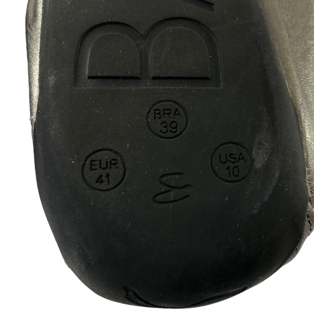 Ballasox by Corso Como Women Black & Silver 2 Tone Prince Ballet Flats US 10 - Picture 7 of 10